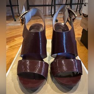 Michael Kors Merlot Heels - Size 7.5